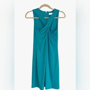 Michael Kors teal blue dress, Criss Cross front size xs